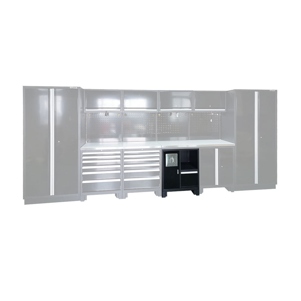 Pro Series Heavy-Duty Modular Trash Bin Cabinet - GTools