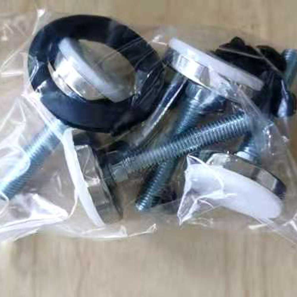 4 Pc Set Adjustable Levelling Feet for Standard Modular Units - GTools