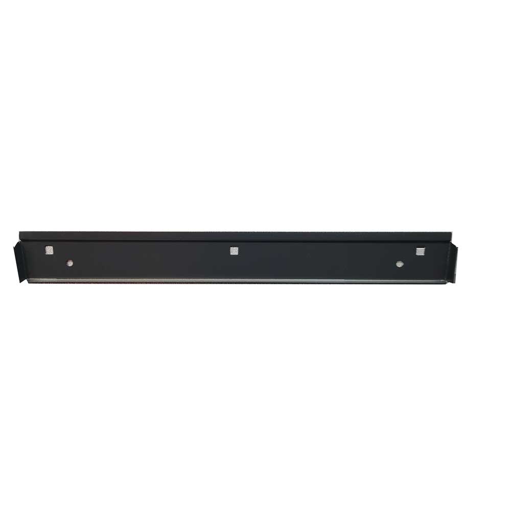 Pegboard Tray Rail for Bin Organisers – Black Powder-Coated Steel - GTools