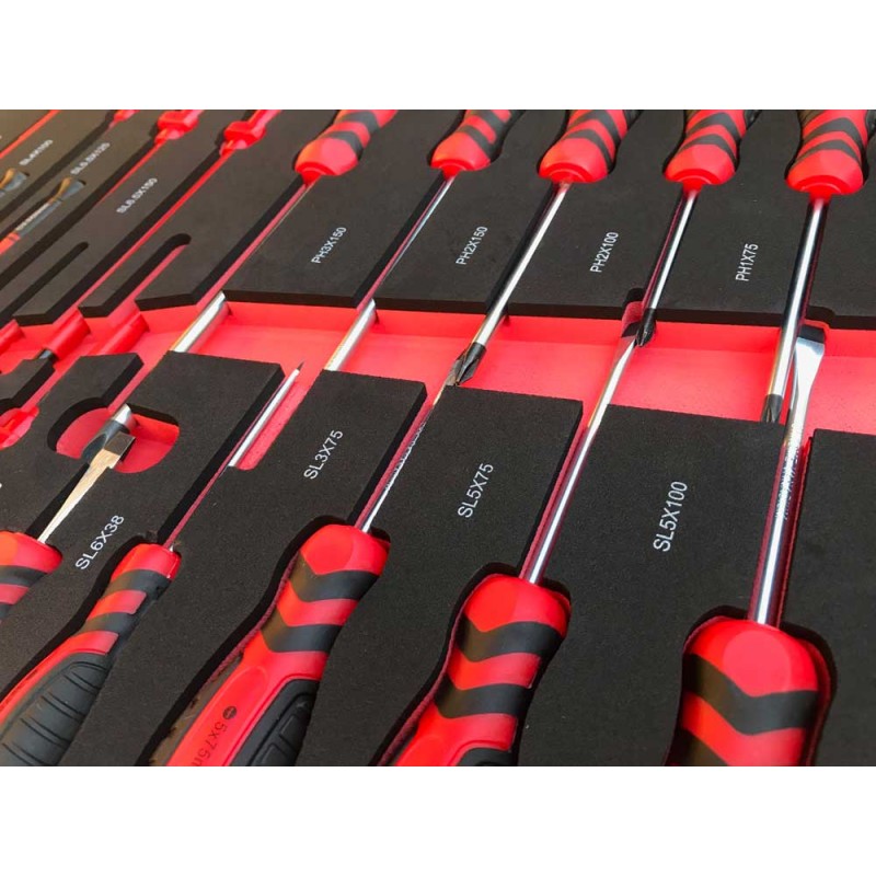 27 Piece Screwdriver Set in EVA Tray – Organised Tool Storage - GTools