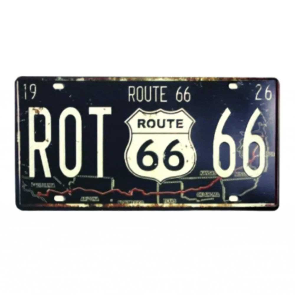 Number Plate Route 66 - GTools