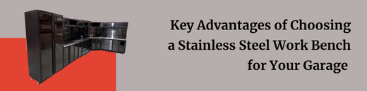 Garage Stainless Steel Workbench