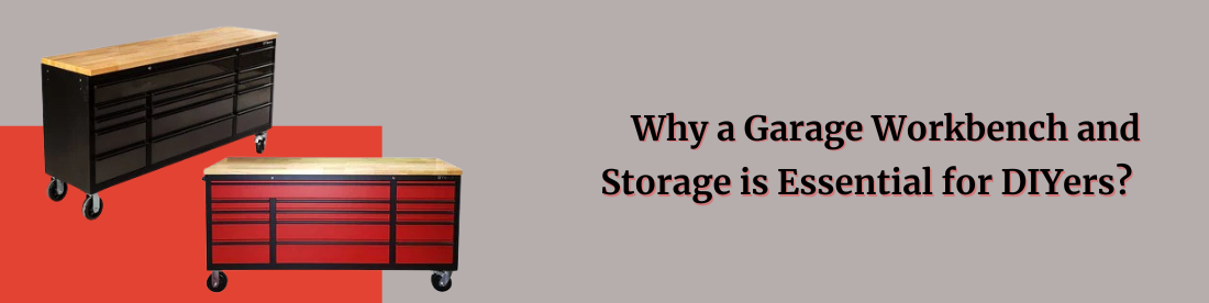 Garage Workbench and Storage