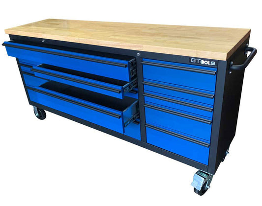 How are bench tops removed from GTX rolling systems