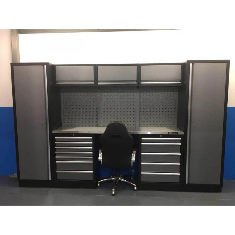 3.2M Workbench, Drawer & 2 x Single Door Tall Cabinet Set – GT-COMBO4 - GTools