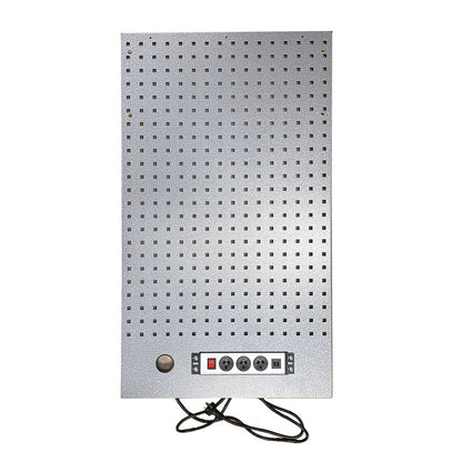 Steel Pegboard 1052mm x 614mm with Power Board & USB Sockets - GTools