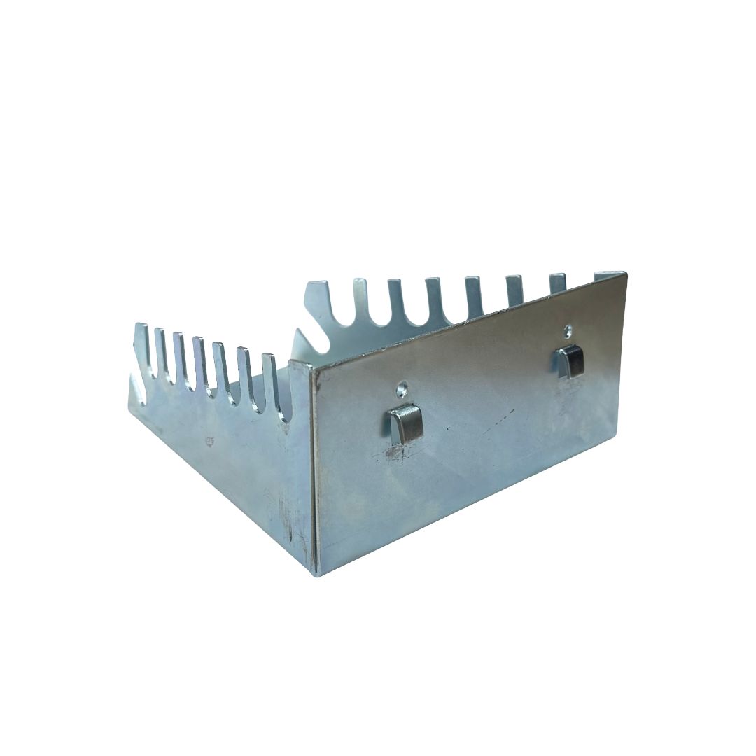Spanner Holder – Steel Vertical Tray for 8 Spanners- Silver