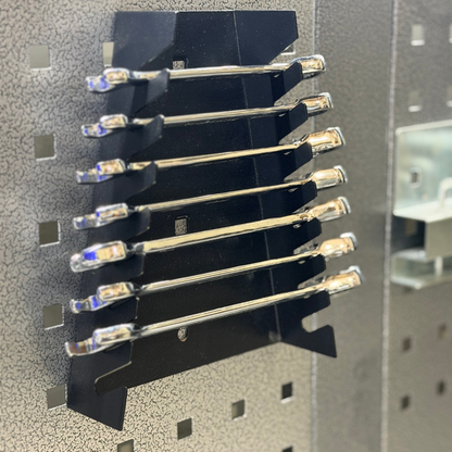 Spanner Holder – Steel Vertical Tray for 8 Spanners