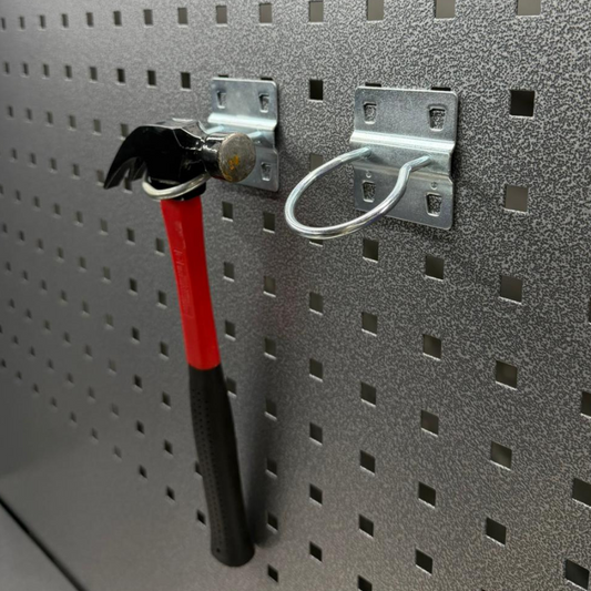 Small Circle Hook (Machine Holder) – Steel Pegboard Storage - GTools