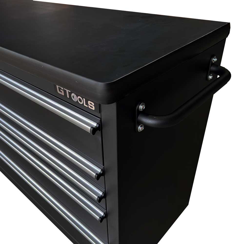 GTX 1.8Mx1.8M Black PC Workbench Combo with Mega Drawer - Premium  from GTools - Just $0! Shop now at GTools
