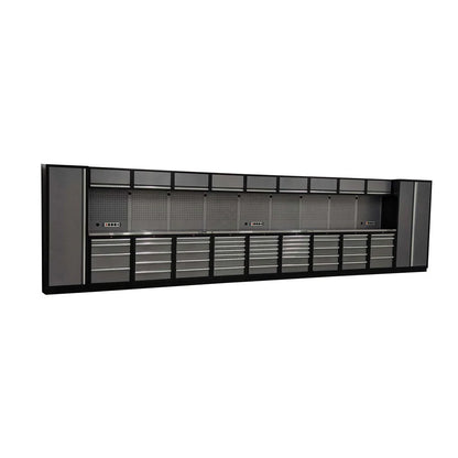 7.6M Steel Garage Workbench with Drawer and Cabinet Units – GT-COMBO7.6 - GTools