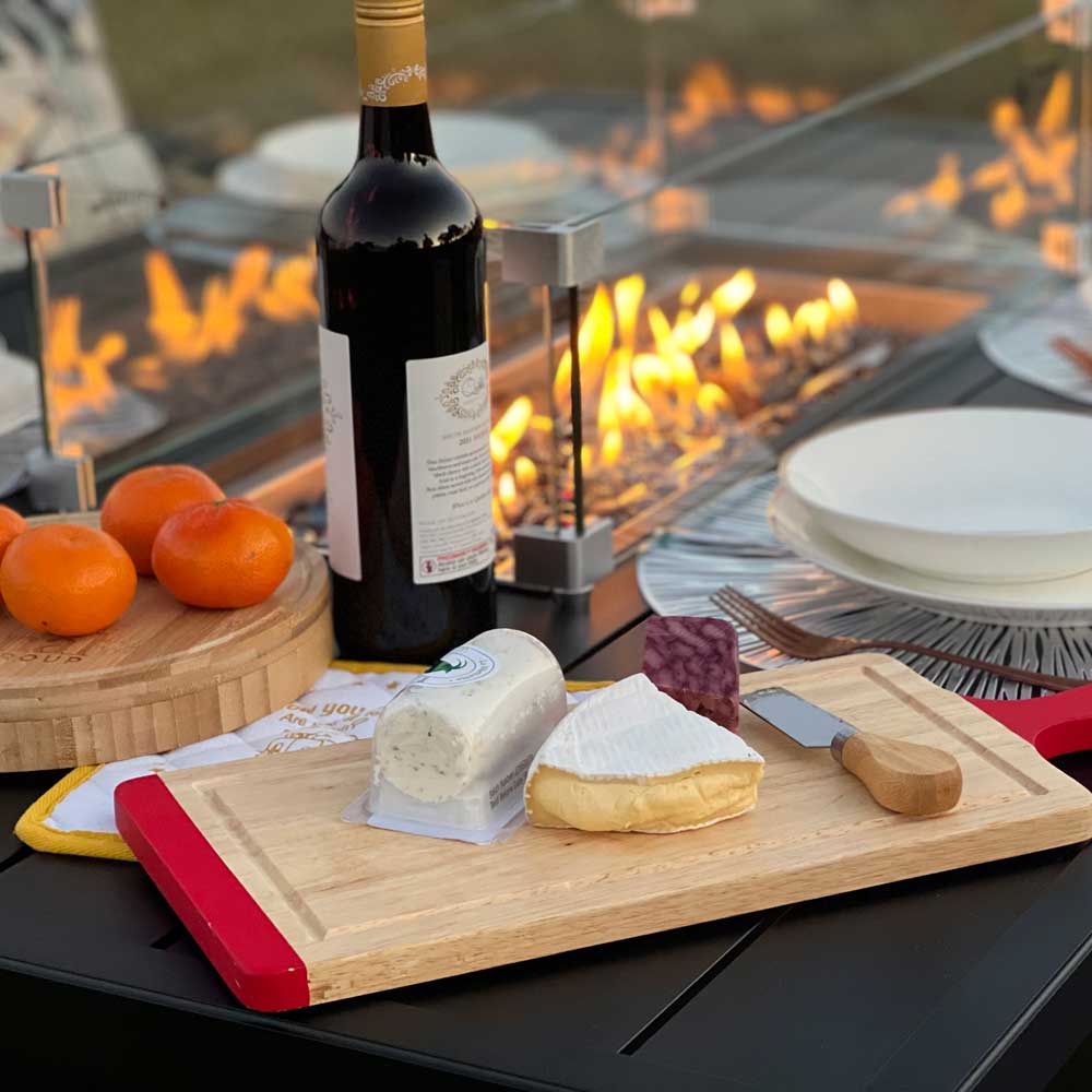 Patio Dining Gas Fire Pit Table - GTools