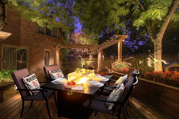 Patio Dining Gas Fire Pit Table - GTools