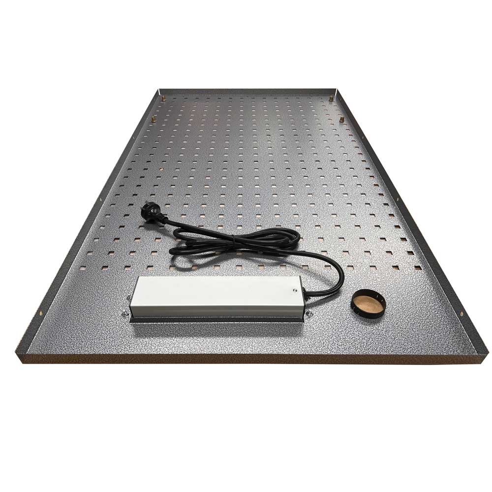 Steel Pegboard 1052mm x 614mm with Power Board & USB Sockets - GTools