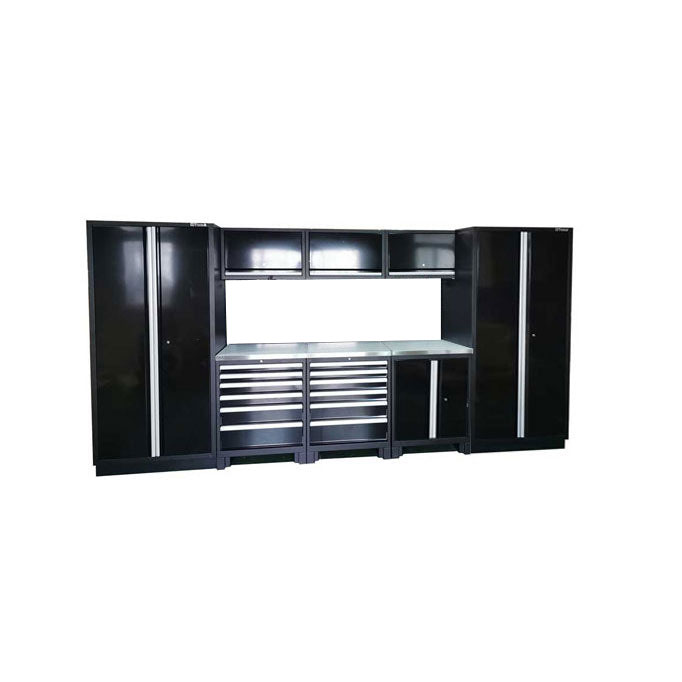Pro Series 4M Heavy-Duty Garage Workbench & Storage Combo (Wall-Mounted ...
