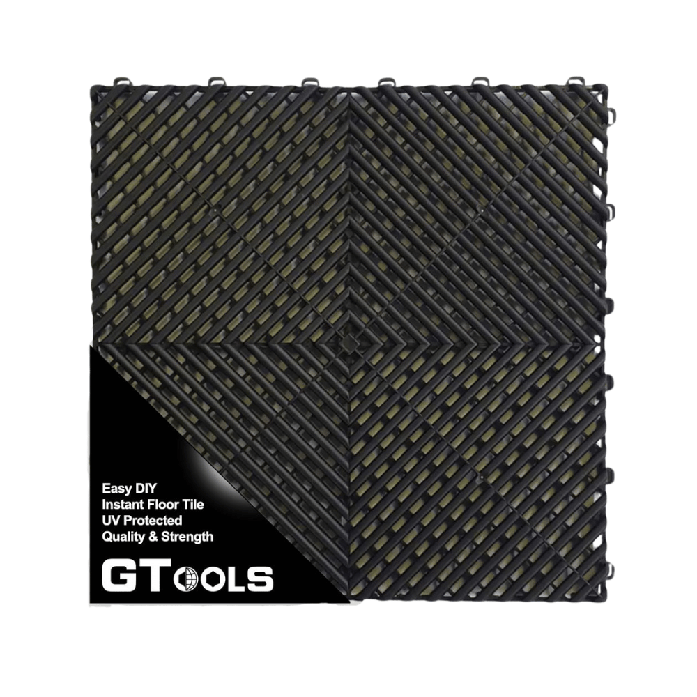 Diesel Ribber Tile 400 Series Ribbed Garage Tile | GTools