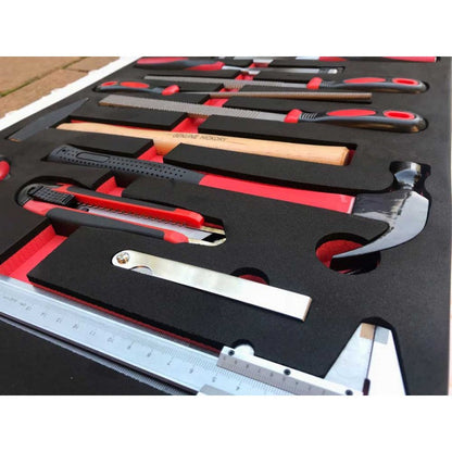 13 piece Wood File, Chisel, Hammer & Measure Set in EVA TRay - Premium Pliers from GTools - Just $117.00! Shop now at GTools