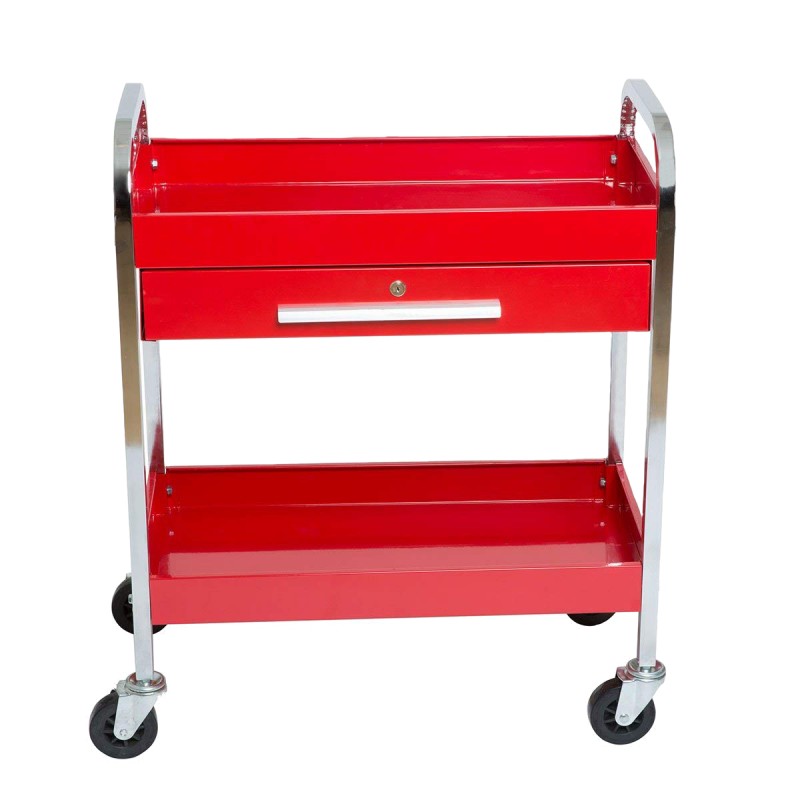 2 Tier Tool Cart Storage Trolley - Premium Tool Box from GTools - Just $189.00! Shop now at GTools
