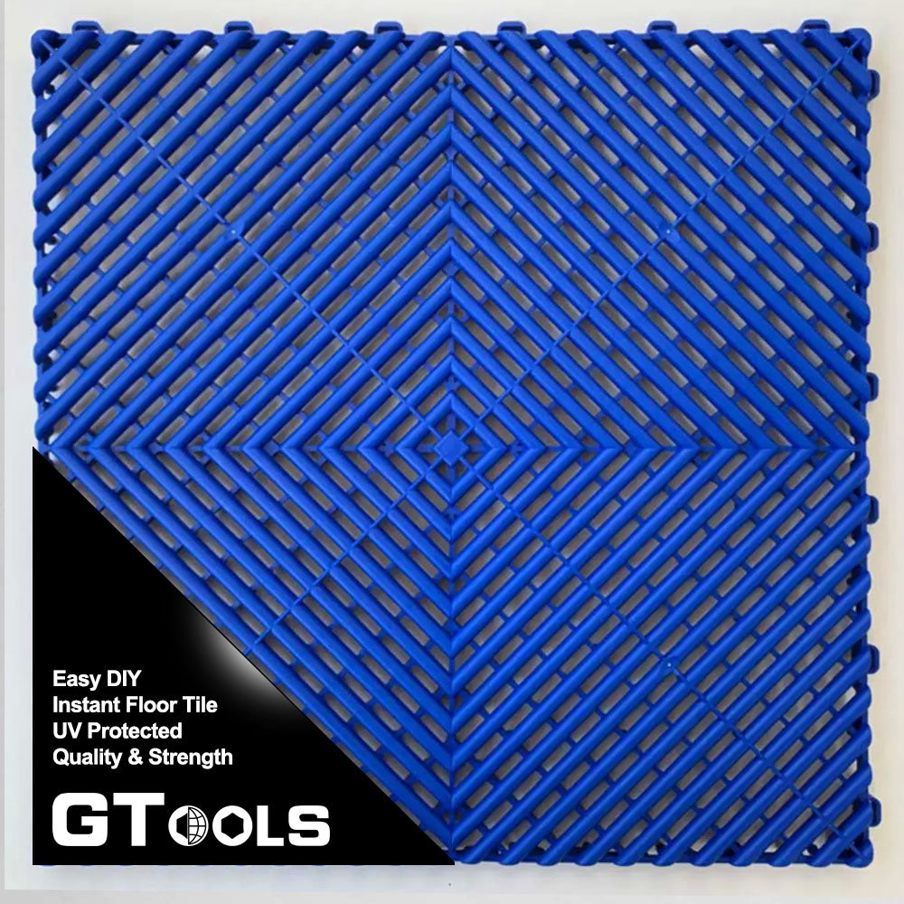 400 series Ribbed Grid Tile Instant DIY Box of 15 - Premium Tile from GTools - Just $99.00! Shop now at GTools