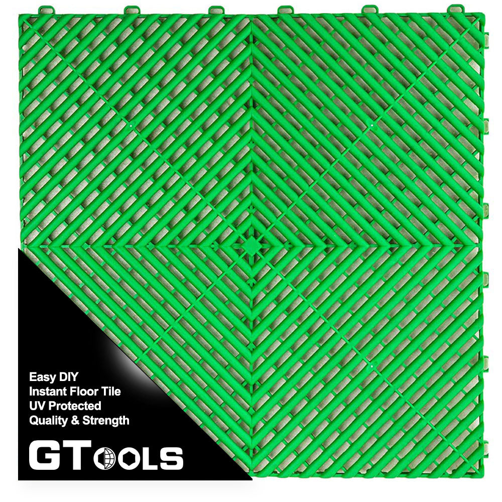 Buy 400x400 Ribbed Garage Floor Tile HighQuality Design GTools