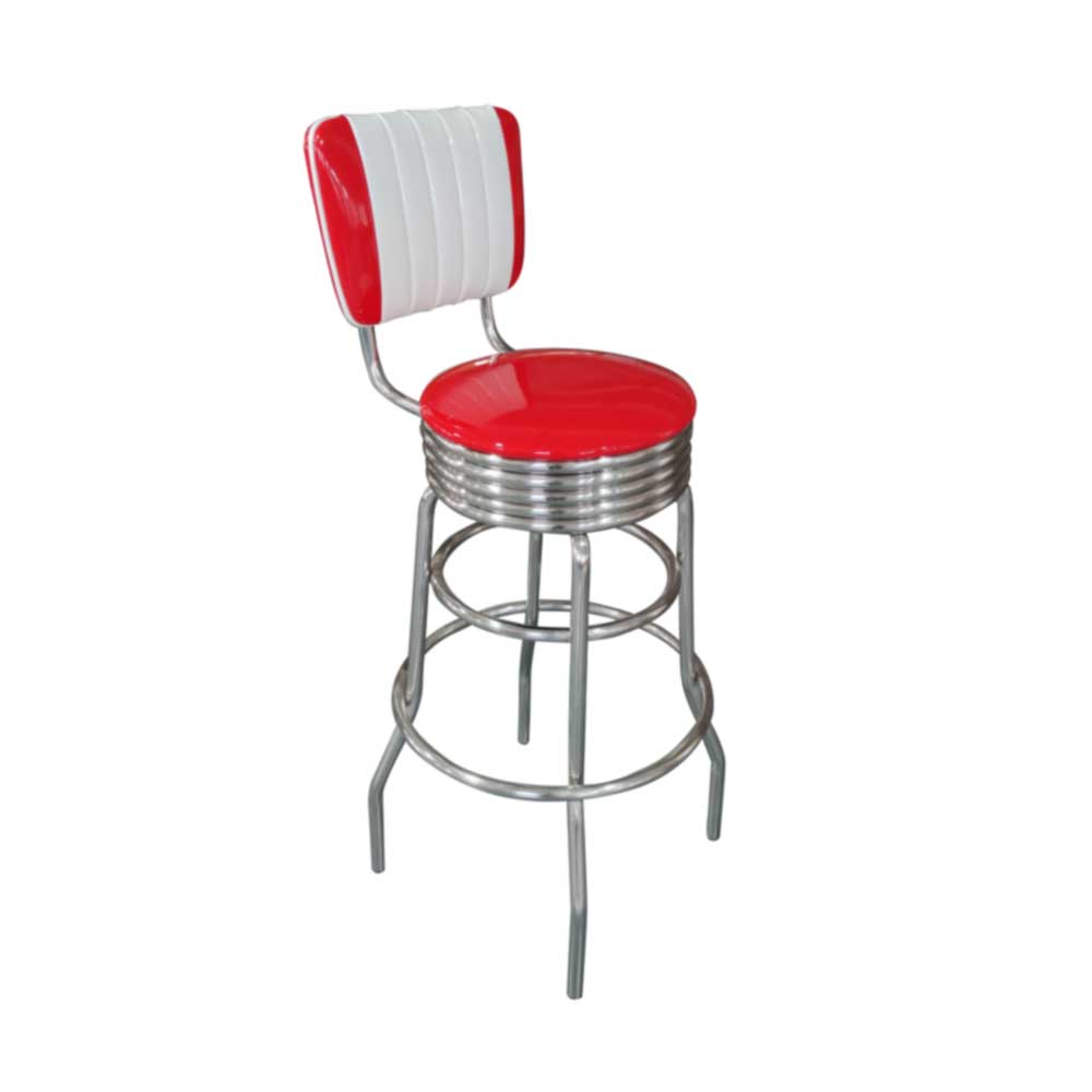1950 Retro Cafe Diner Bar Stool - Premium Bar Stool from GTools - Just $198.00! Shop now at GTools