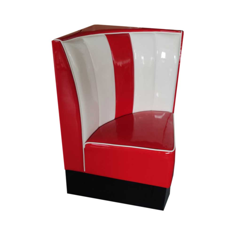 1950 Retro Cafe Corner Diner Sofa - Premium Cafe Booth from GTools - Just $499.00! Shop now at GTools