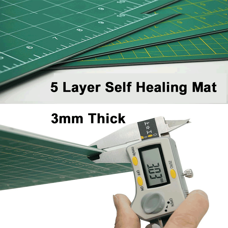 A3 Self-Healing Cutting Mat 45cm x 30cm workbench protection - Premium Cutting Mat from GTools - Just $15.00! Shop now at GTools