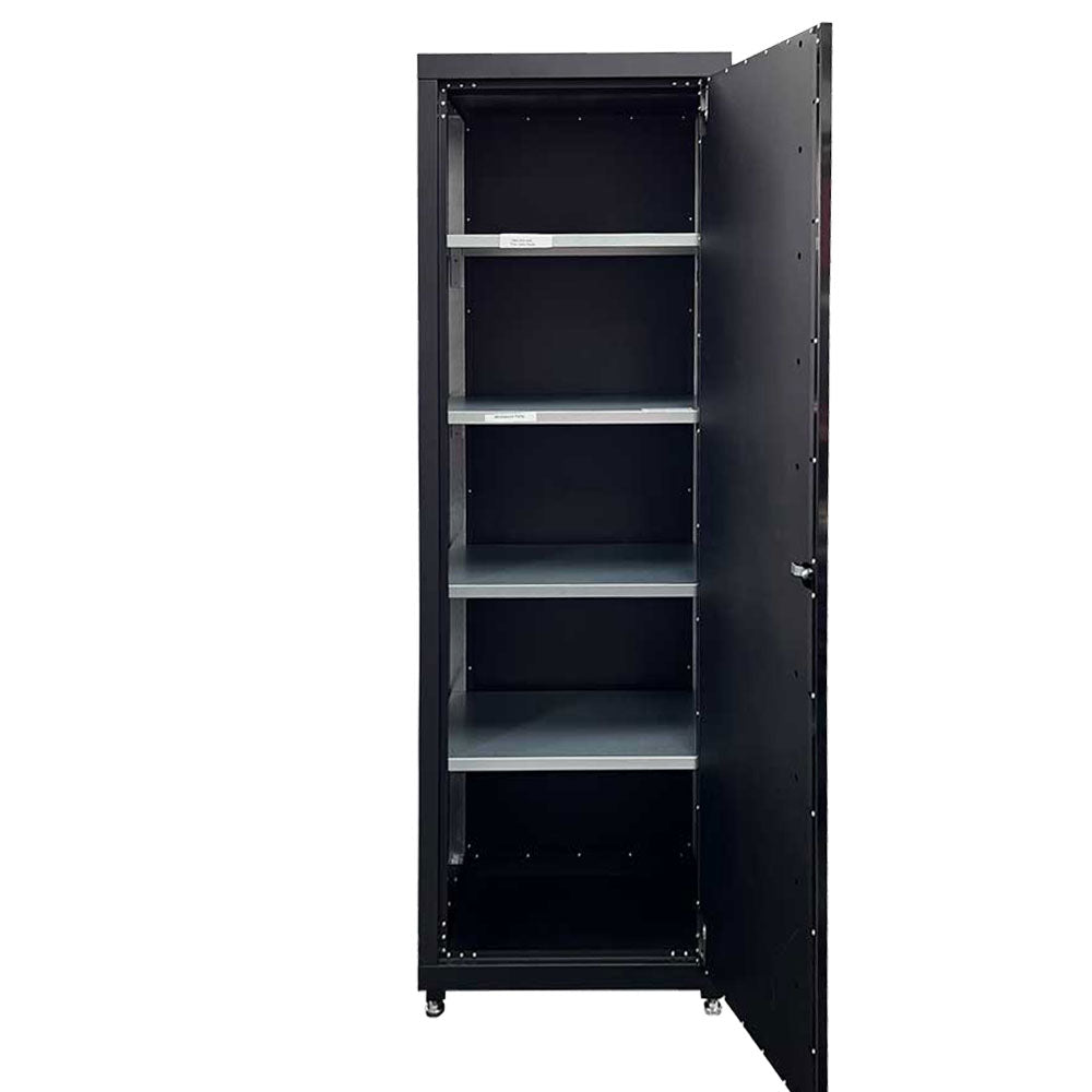 1.8M Tall Cabinet, Black Tinted - Premium Cupboard from GTools - Just $579.00! Shop now at GTools