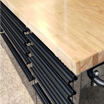 GTX 1.8M x 1.1M LARGE Black Tinted Stainless Steel Island Workbench - Premium Tool Box from GTools - Just $2399! Shop now at GTools