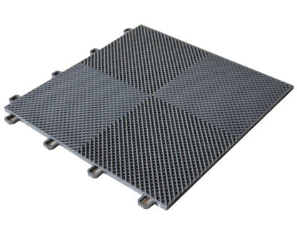 305 series Ribbed Garage Floor Tile Box of 25 - GTools