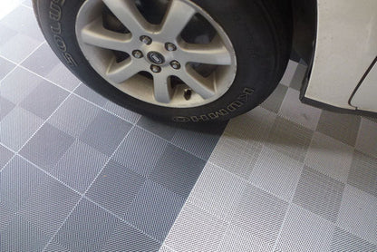 305 series Ribbed Garage Floor Tile Box of 25 - GTools