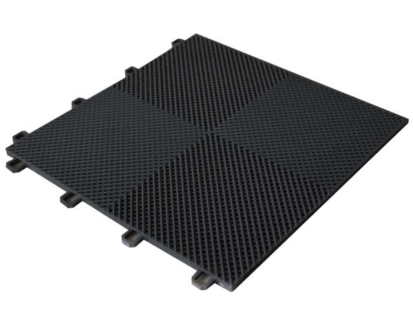 305 series Ribbed Garage Floor Tile Box of 25 - GTools