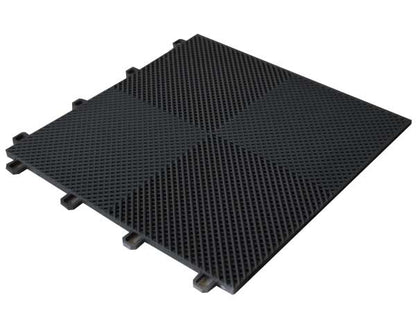 305 series Ribbed Garage Floor Tile Box of 25 - GTools
