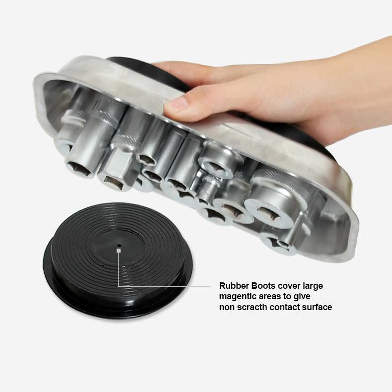 24cm Stainless Steel Magnetic Tray, Tool & Parts Holder - Premium Magnetic Tray from GTools - Just $19.90! Shop now at GTools