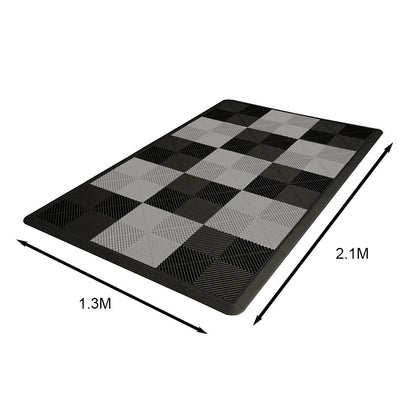 Motorcycle Podium Ribbed Grid Tile Set 1.3M x 2.1M - Premium Tile from GTools - Just $193! Shop now at GTools