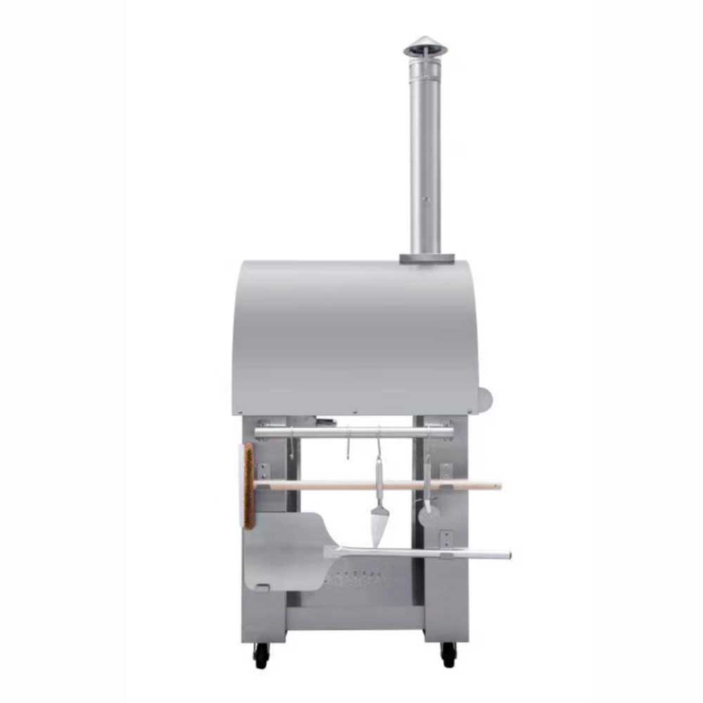 Stainless Steel Wood Fired Pizza Oven - Premium Outdoor from GTools - Just $888! Shop now at GTools
