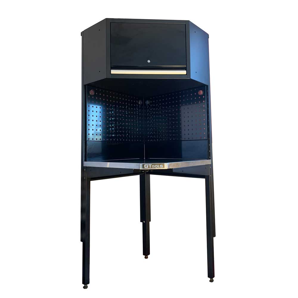 Pro Modular Corner Unit & Bench - Premium Cabinet from GTools - Just $1252.00! Shop now at GTools