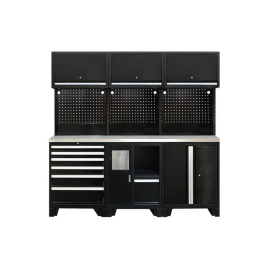 Pro Modular Garage Shelving | Steel Workbench | GTools