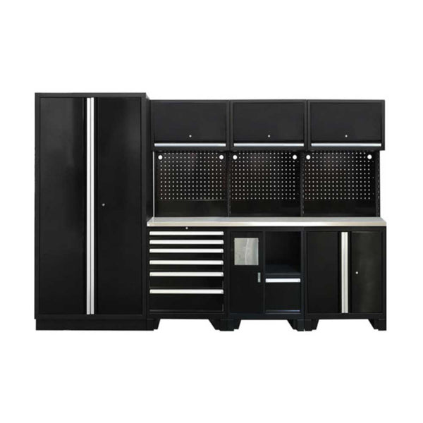 3.1M Pro Series Heavy-Duty Garage Workbench & Storage Combo - GT-PRO3.1B - GTools